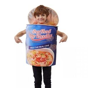 Cup noodles costume for kids